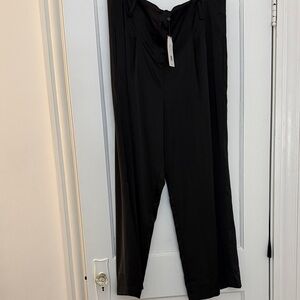 Universal Standard Tresa wide leg Black Women's Trousers